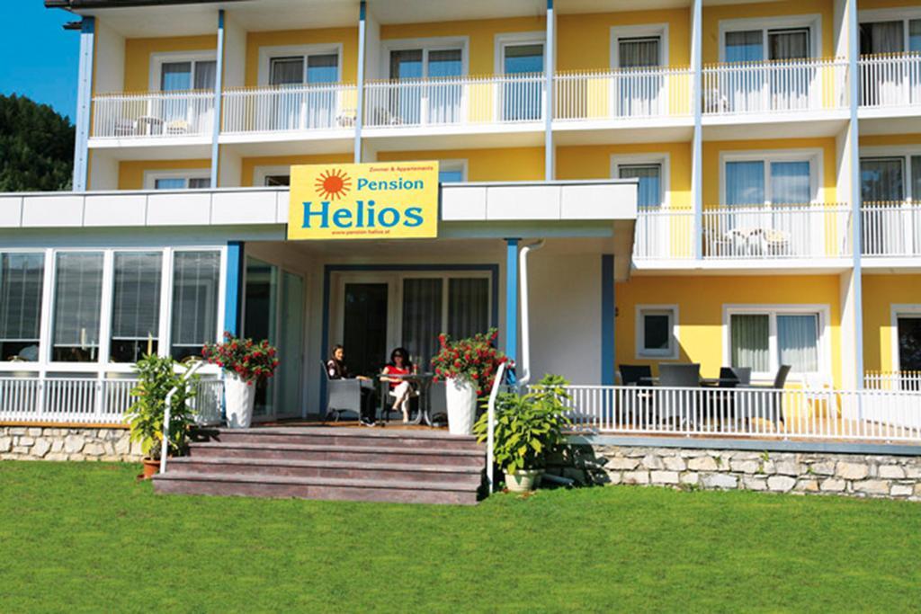 Pension Helios Sankt Kanzian am Klopeiner See Dış mekan fotoğraf